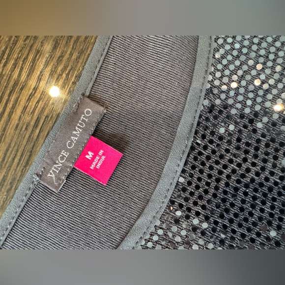 Silver Sequin Bell Sleeve Top - Picture 8 of 16